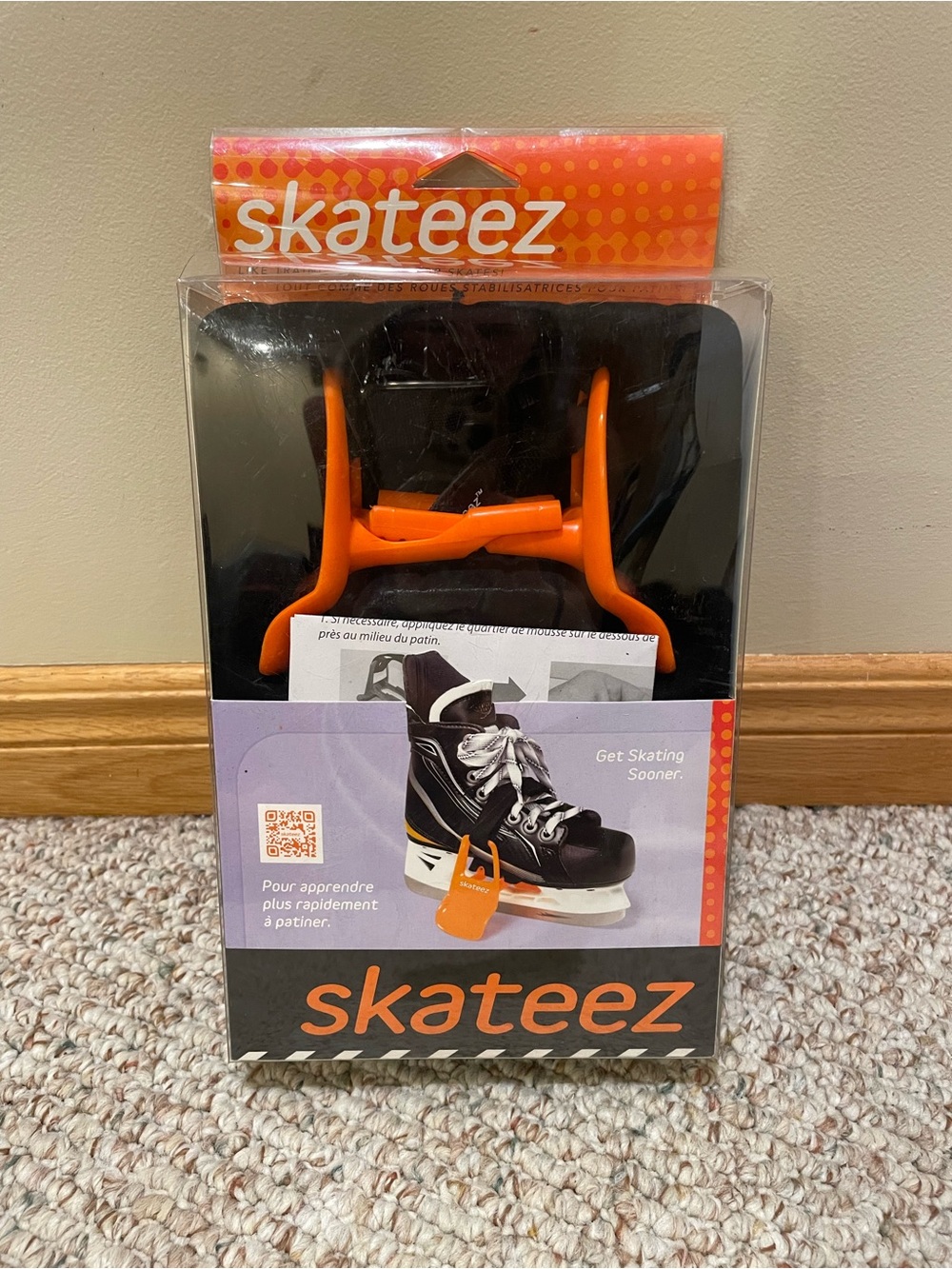 Skateez Kids Orange Skate Trainer - Helps New Skaters
